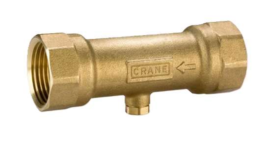 CRANE DOUBLE CHECK VALVE – DZR BRASS D220W-D220CW D220W: 1/2" to 2" D220CW: 15mm to 28mm